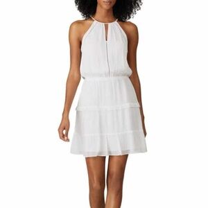 Parker Bruna Ivory Crepe Dress